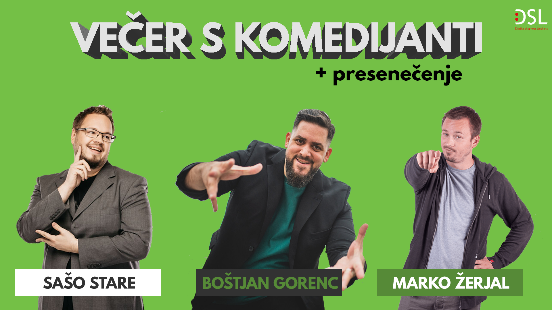 VEČER S KOMEDIJANTI